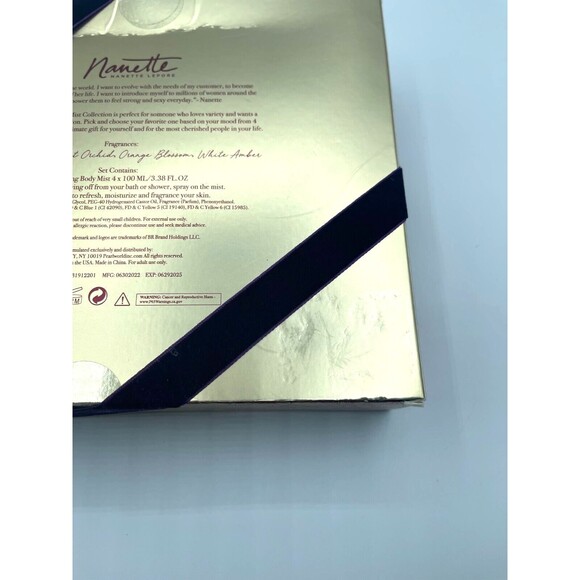 NANETTE LEPORE 4pc Refreshing Body Mist Collection - 3.38 fl oz Each SEALED - Picture 5 of 5